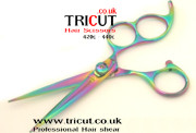 Three Ring Multicolor Hair Scissors