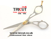 Mirror Hair Net Barber Scissors , Shears